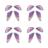 Transparent Resin Crystal AB Rhinestone Pendants Set RESI-TAC0002-46B-1