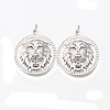 Brass Pendants KK-N232-187P-NF-1