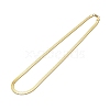 Ion Plating(IP) 304 Stainless Steel Herringbone Chain Necklace for Men Women X-NJEW-E076-04E-G-1