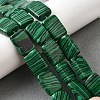 Synthetic Malachite Beads Strands G-S386-A04-1