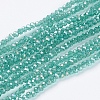 Glass Beads Strands X-GLAA-F076-4