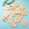 Basswood Milestone Cards WOOD-TA0001-41B-3