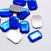 Imitation Taiwan Acrylic Rhinestone Cabochons GACR-A011-13x18mm-07-1