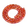 Electroplate Transparent Glass Beads Strands EGLA-Q132-03A-A04-2