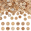 240Pcs 12 Styles 4-Hole Coconut Buttons DIY-AR0004-67-1
