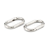 Zinc Alloy Spring Gate Rings X-PALLOY-L233-07B-P-3