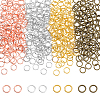 4 Colors Alloy Closed Jump Rings FIND-GA0006-89A-1