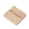 Square with Car Retro Alloy Brooches for Backpack Clothes JEWB-A032-02B-2