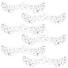 10Pcs Transfer Sticker Proof Removable Temporary Tattoos Stickers DIY-SP0003-65A-02-1