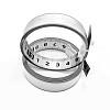 Self-adhesive 304 Stainless Steel Tape Measures WOCR-PW0001-328B-05-1