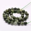 Natural Green Rutilated Quartz Beads Strands G-F509-01-10mm-2