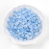 Frosted Transparent Acrylic Beads OACR-N137-72J-1