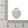 Non-Tarnish 304 Stainless Steel Pendants FIND-M017-01P-S-3