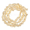 Natural Lemon Quartz(Heated) Beads Strands GG-CBAF5B4-A01-01-4