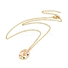 Colorful Cubic Zirconia Constellation Pendant Necklace LS-NJEW-H166-01L-1