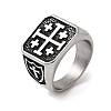 304 Stainless Steel Finger Rings for Men LS-RJEW-D339-01A-AS-4