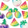 48Pcs 4 Style Resin Cabochons CRES-LS0001-08-4