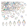 300Pcs 3 Styles Acrylic Sew on Rhinestone MACR-PH0001-76B-7