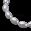 Oval Plastic Imitation Pearl Beaded Necklaces NJEW-U013-09G-3