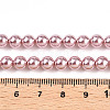 Glass Pearl Beads Strands HY-G002-01C-14-3