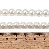 Eco-Friendly Dyed Glass Pearl Round Beads Strands HY-A008-8mm-RB001-6