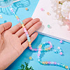 1 Strand Natural Selenite Dyed Beads Strands G-TA0002-89-6