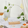 1Pc Wood Dried Flower Holder ODIS-BC0001-31G-4