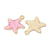 Alloy Enamel Pendants ENAM-O001-08E-G-2