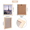 Wood Picture Frame DJEW-WH0050-08D-2