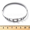 304 Stainless Steel Hinged Bangles for Women BJEW-A011-17P-5