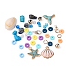 DIY Marine Theme Gemstone Necklace Bracelet Making Kits DIY-FS0002-73-2
