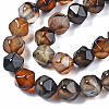 Natural Agate Beads Strands G-N326-94-3
