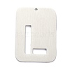 Non-Tarnish 304 Stainless Steel Pendants STAS-K216-49L-P-1