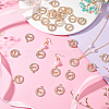   30Pcs Zinc Alloy Crystal Rhinestone Pendants RB-PH0001-20-2