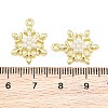Alloy & ABS Plastic Pearl Pendants PL-CBAF039-01G-3