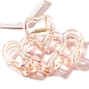 Heart Resin Claw Hair Clips PW-WGE4227-01-1