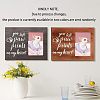 MDF Photo Frames DIY-WH0231-008-4