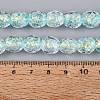 Handmade Foil Glass Beads Strands FOIL-Q002-05I-4