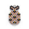 MIYUKI & TOHO Handmade Japanese Seed Beads Pendants SEED-A027-B01-2