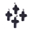 Synthetic Blue Goldstone Pendants LS-G-J354-03A-1