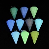Synthetic Noctilucent Stone/Luminous Stone Pendants G-Z054-04A-2
