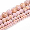 Baking Paint Glass Beads Strands DGLA-N003-4mm-C01-2