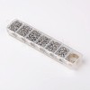 Iron & Brass Open Jump Rings IFIN-X0033-P-B-1