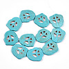 Dyed Synthetic Turquoise Beads Strands TURQ-T004-10-2