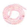 Natural Morganite Beads Strands G-O166-25-3mm-01-5