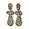 Alloy acrylic Dangle Stud Earrings LS-EJEW-M075-01G-04-4