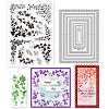 GLOBLELAND 1 Sheet Custom PVC Plastic Clear Stamps DIY-GL0004-106-1