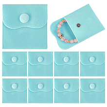  10Pcs Velvet Jewelry Pouches AJEW-NB0005-66E