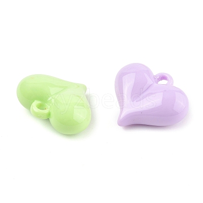 Opaque Acrylic Pendants X-SACR-Z009-01-1