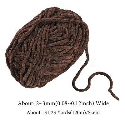 1 Skein Soft Crocheting Yarn OCOR-TADJ0001-03D-1